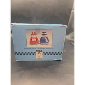 Jolly Follies The S'mores The Merrier Salt & Pepper Shaker Set Sandi Gore Evans